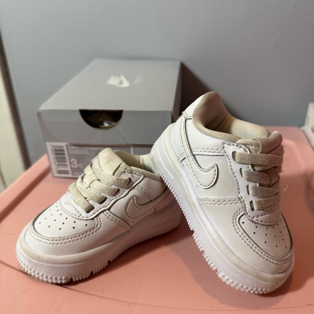 Nike white air force 1 3c